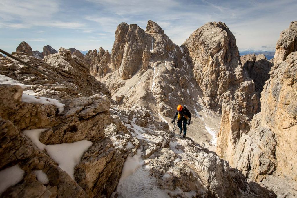 Via Ferrata Catinaccio d'Antermoia: A Thrilling Route To The Highest Summit In The Rosengarten Group 6 Via Ferrata Catinaccio 3