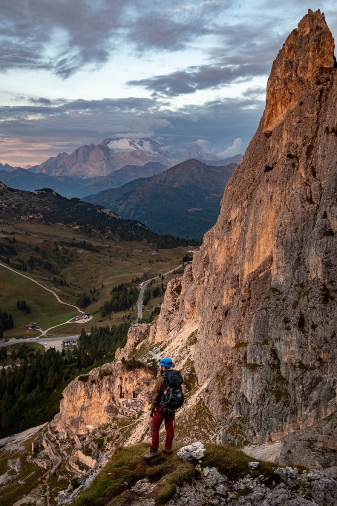 Via Ferrata Degli Alpini Al Col Dei Bos 17