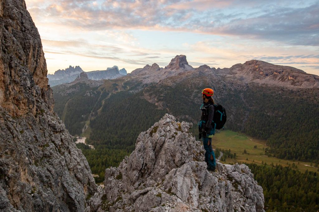 Via Ferrata Degli Alpini Al Col Dei Bos 9
