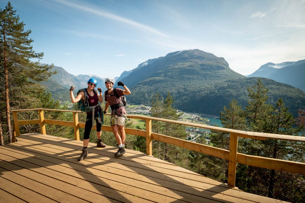 Via ferrata Loen Norway 1