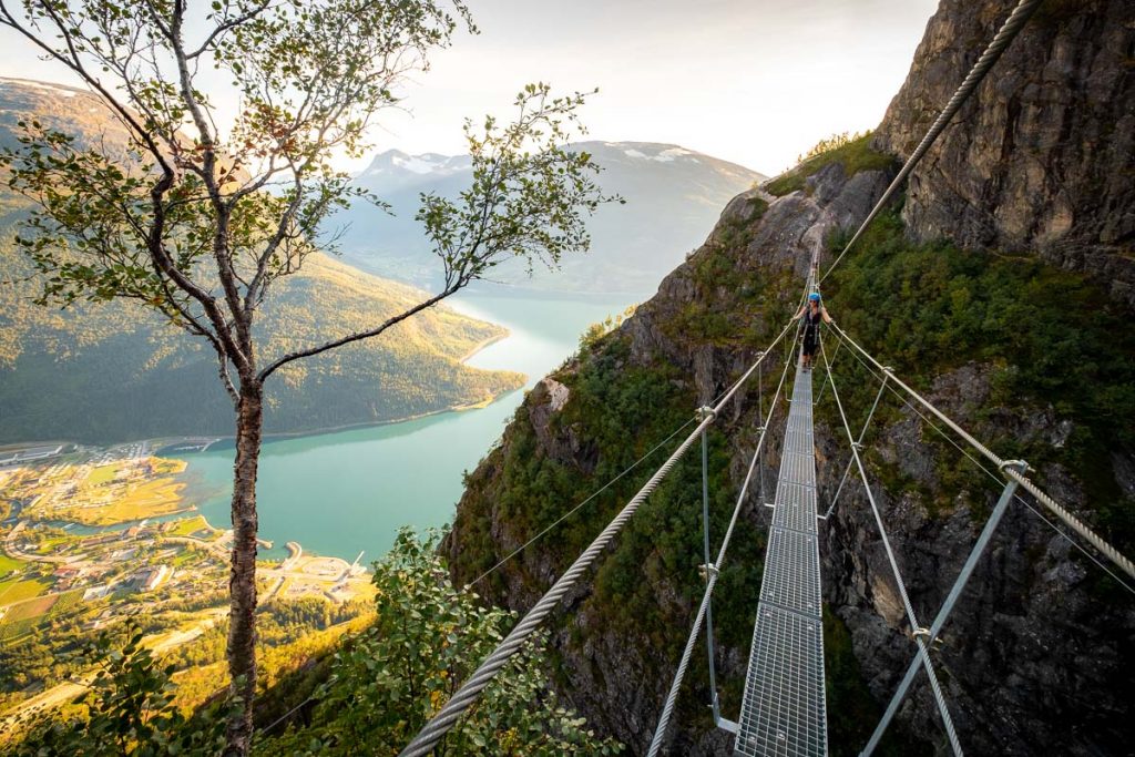 Beyond Trolltunga - The 30 Best Day Hikes And Via Ferratas In The Fjords Of Norway (Rated From Easy To Difficult) 28 Via ferrata Loen Norway 11