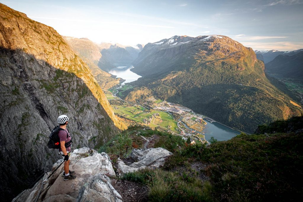 Via ferrata Loen Norway 19