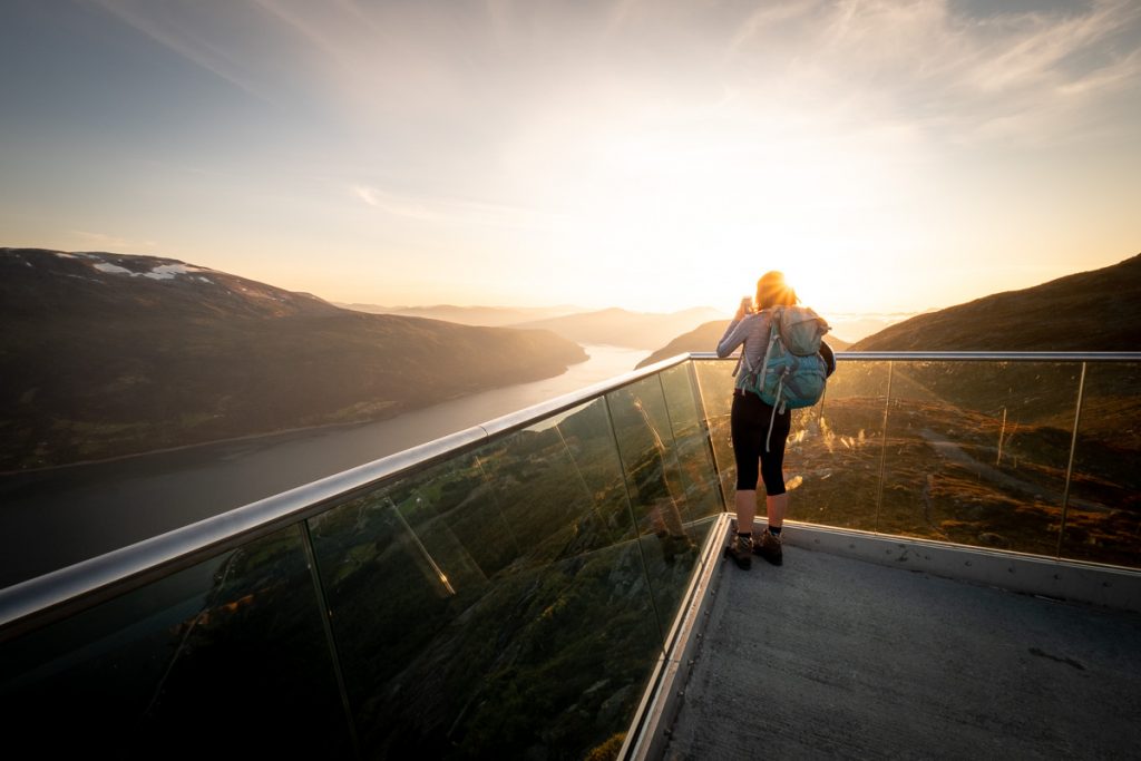 Via ferrata Loen Norway 21