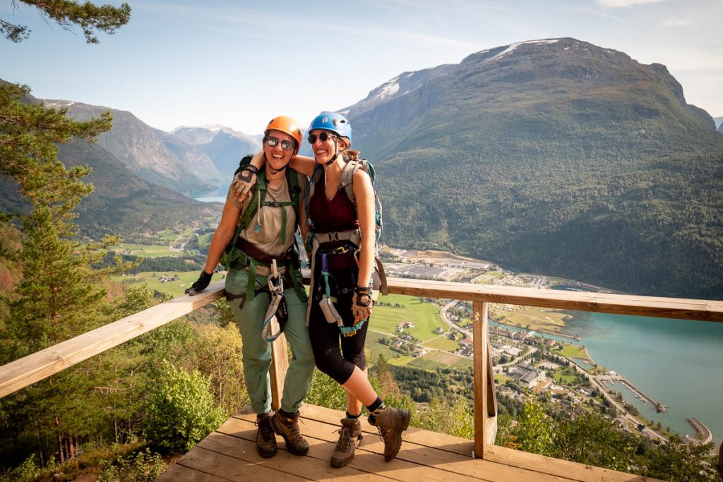 Via ferrata Loen Norway 4