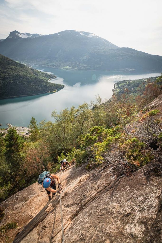 Via ferrata Loen Norway 5