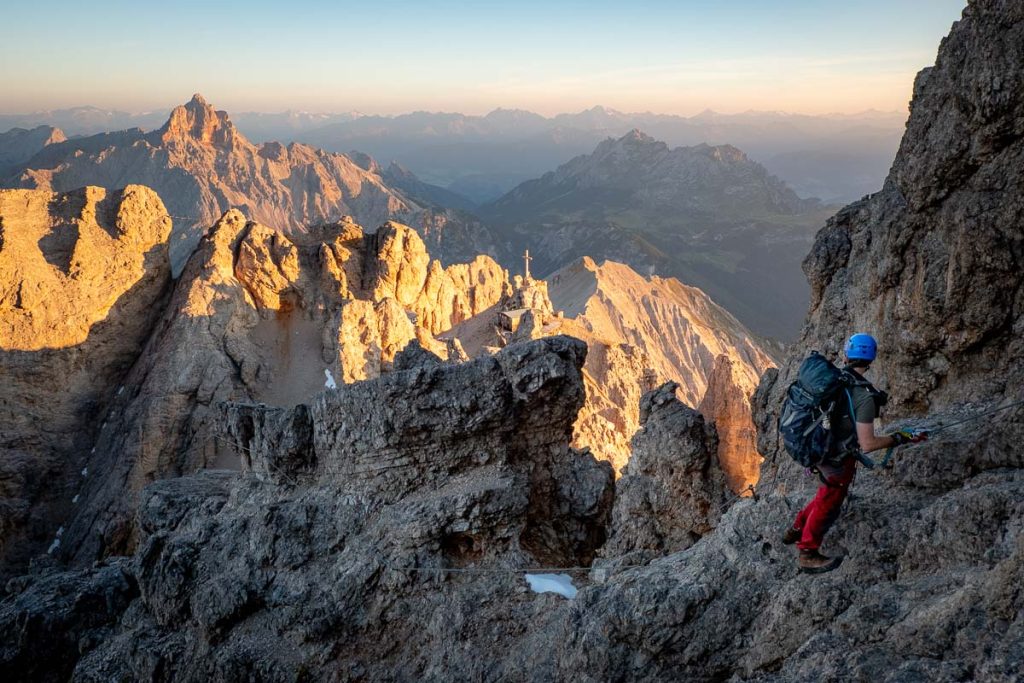 Guide to Cortina D'Ampezzo: Best Hikes, Via Ferratas & Photography Spots 9 Via ferrata Marino Bianchi - one of the best via ferratas around Cortina D'Ampezzo