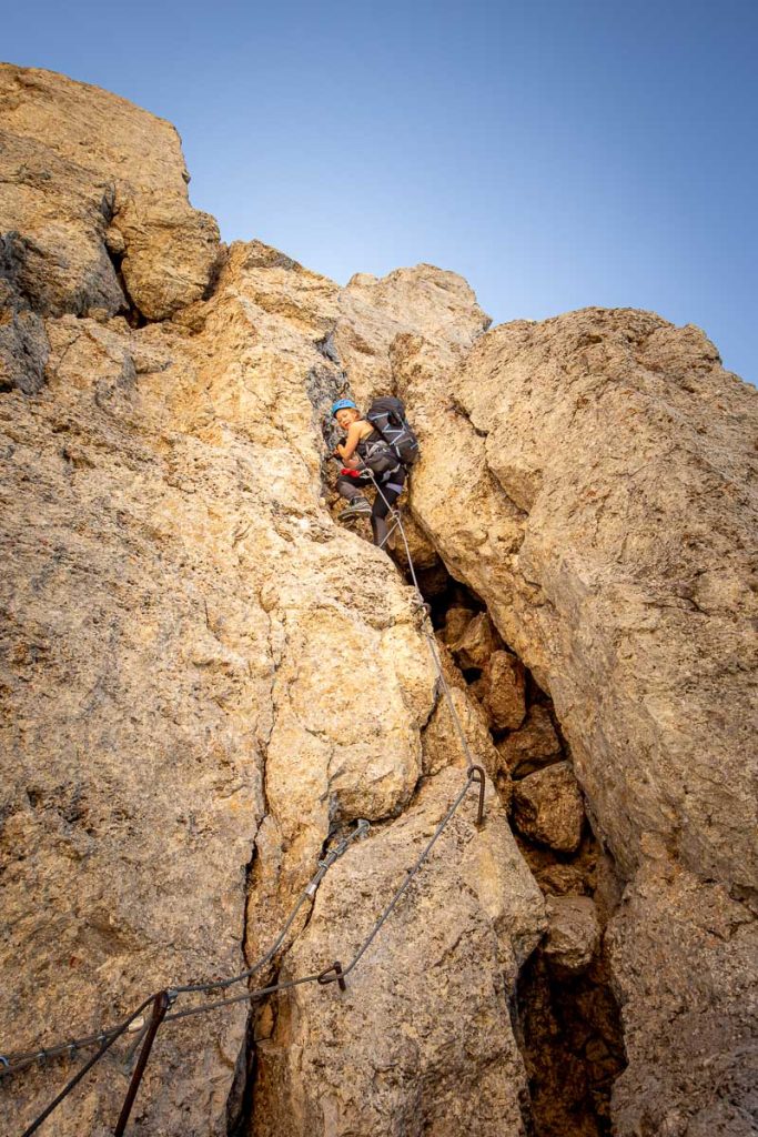 An Epic 3-5 Day Traverse Across The Rosengarten Nature Park In The Italian Dolomites 8 Via Ferrata Masare Roda De Vael 8
