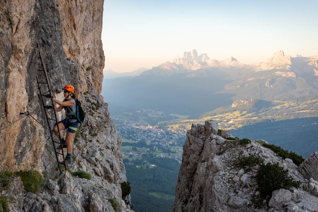 Guide to Cortina D'Ampezzo: Best Hikes, Via Ferratas & Photography Spots 11 Via ferrata michielli strobel 1