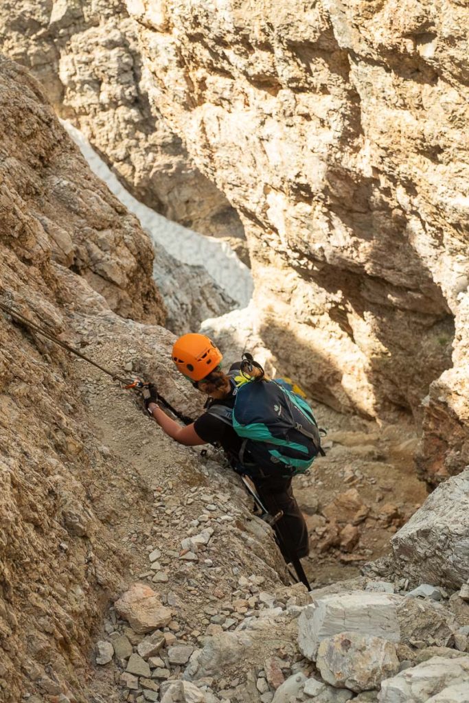 Via ferrata Piz duleda 1