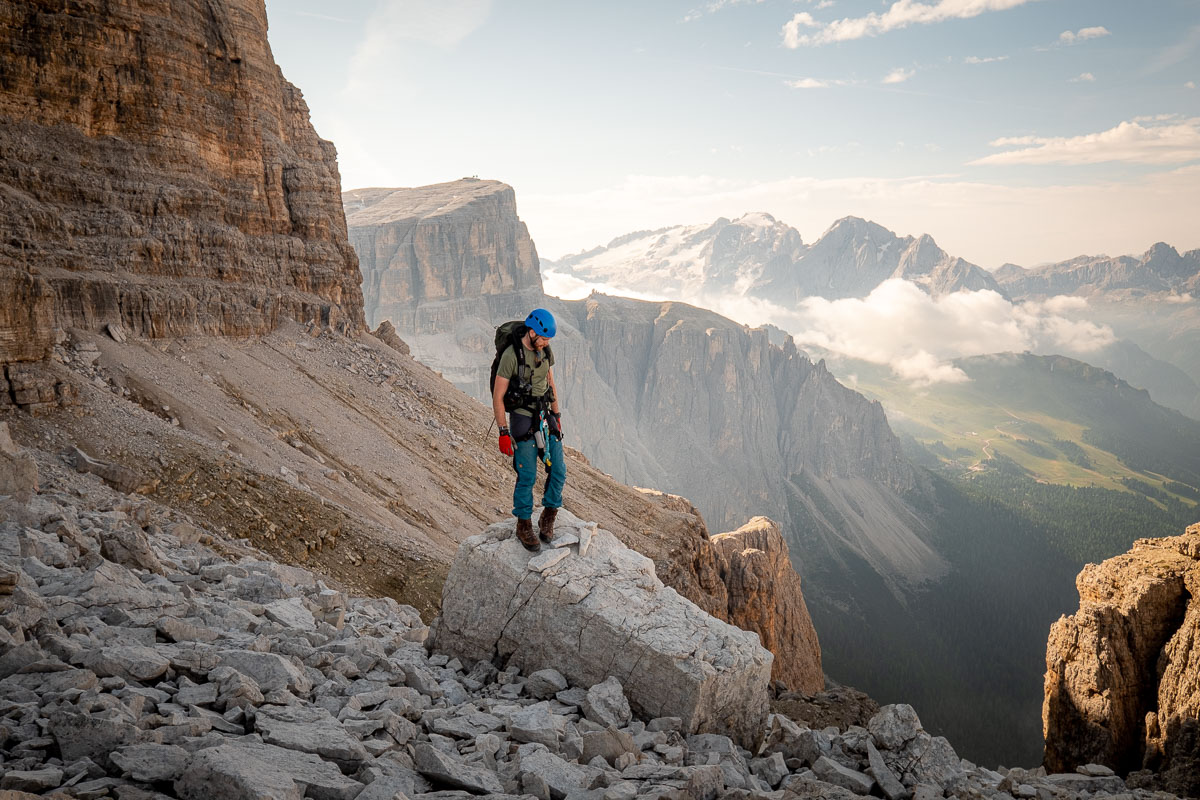 Via Ferrata Possnecker Mesules 14