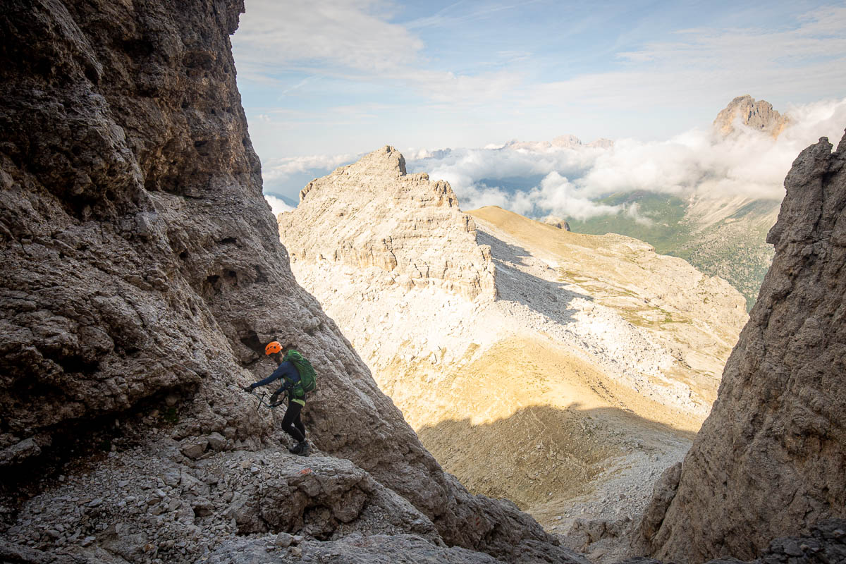 Via Ferrata Possnecker Mesules 15