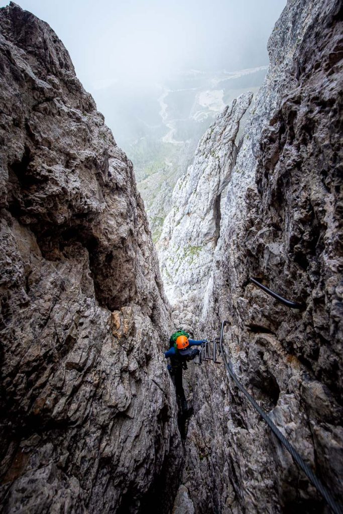 Via Ferrata Possnecker Mesules 7