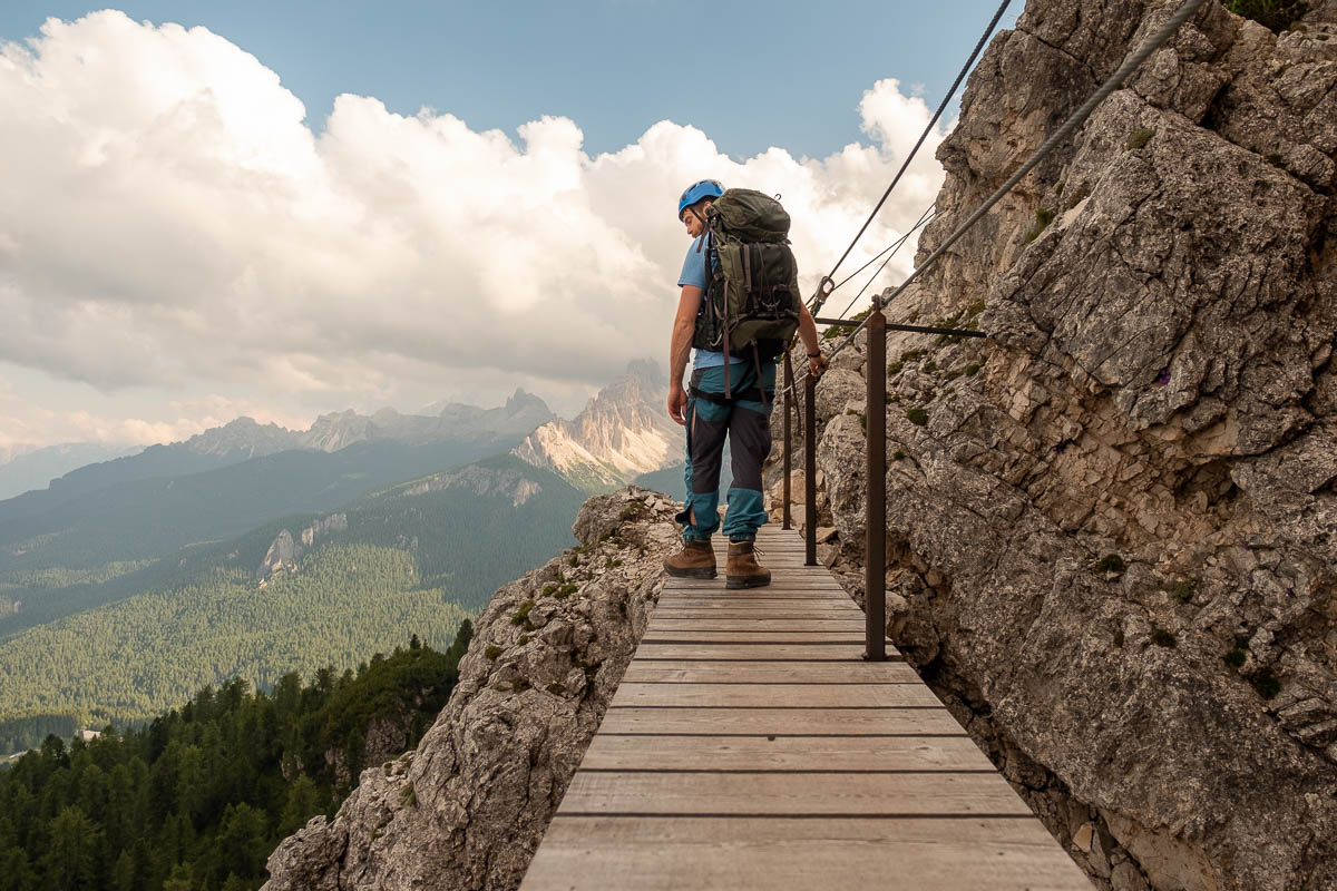 Via Ferrata Ra Bujela 8