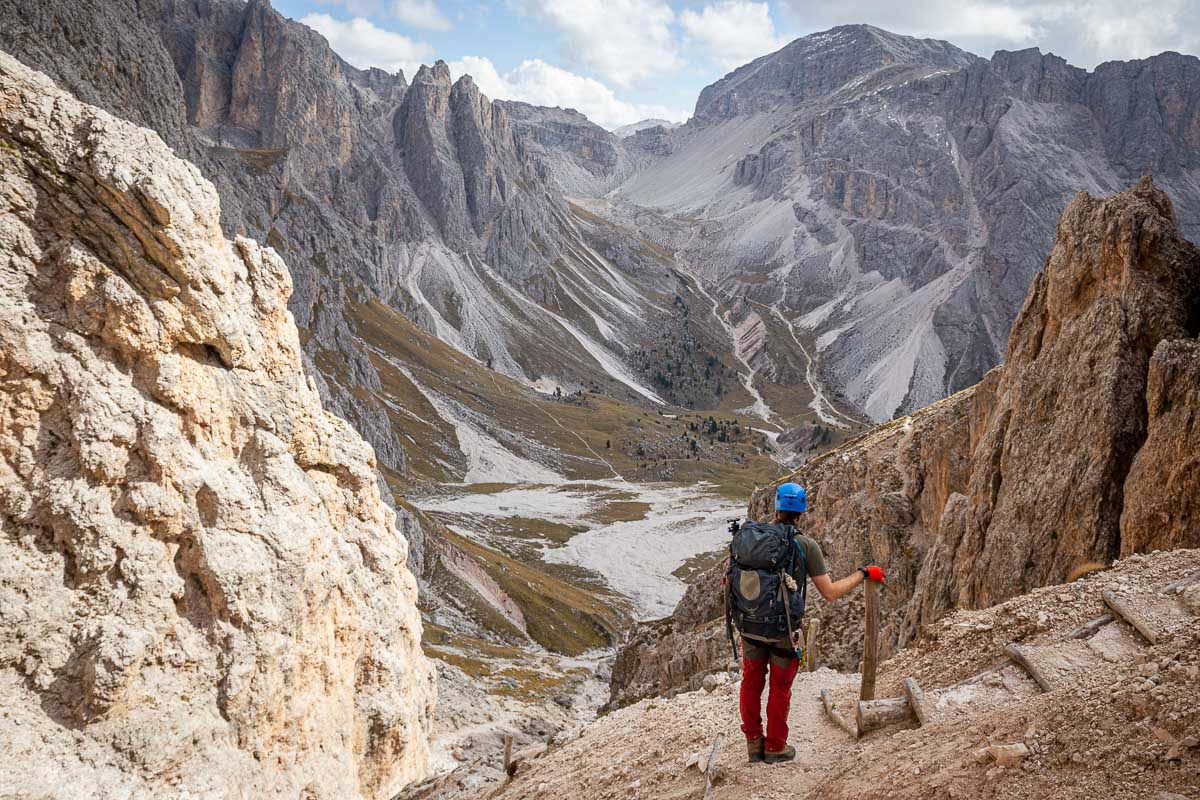 Via Ferrata Sass Rigais 12