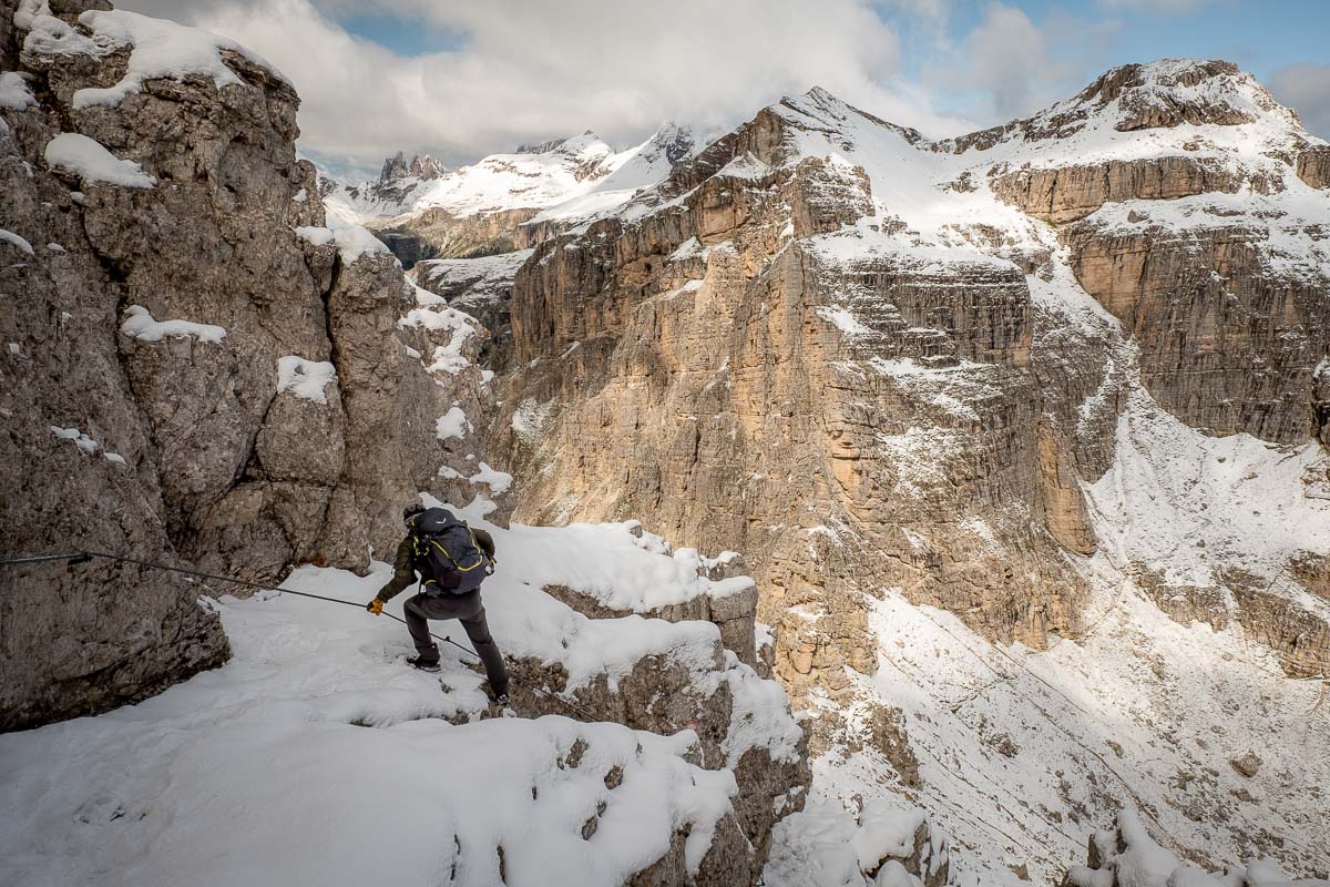 Via Ferrata Sassongher 14