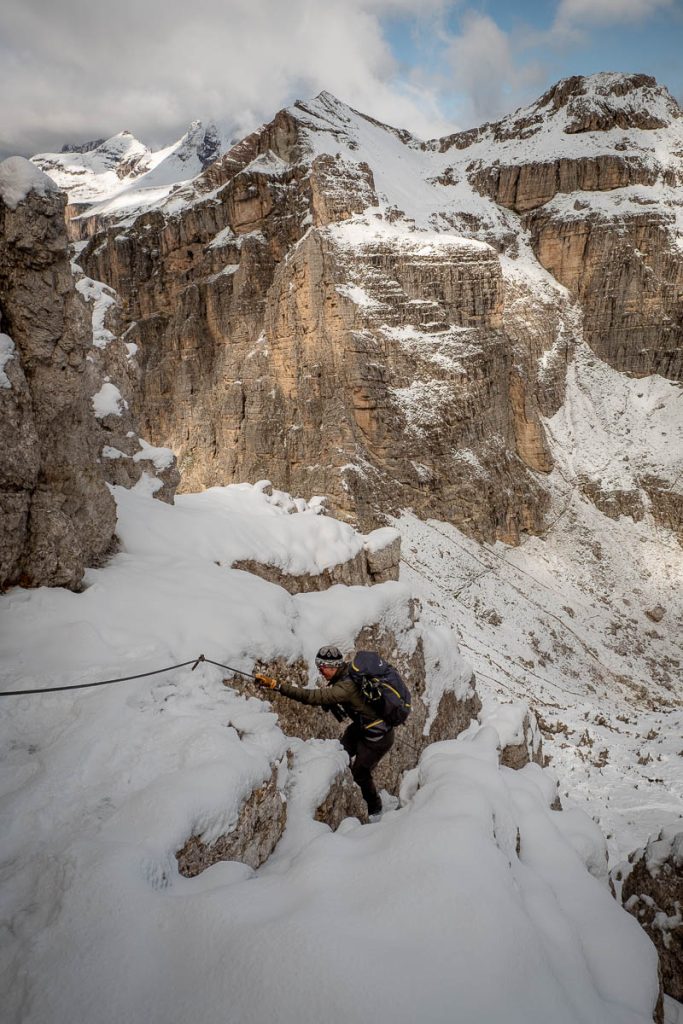 Via Ferrata Sassongher 15