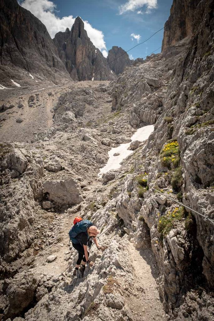 Guide To The Beginner-Friendly Via Ferrata Sentiero Bonacossa In The Tre Cime Nature Park 2 Via ferrata Sentiero Bonacossa