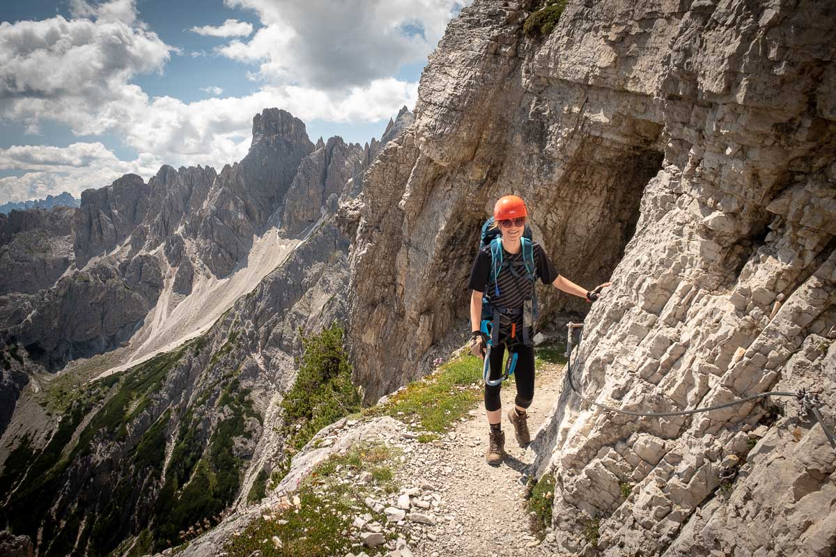 Via Ferrata Sentiero Bonacossa-4 Via Ferrata Sentiero Bonacossa 4