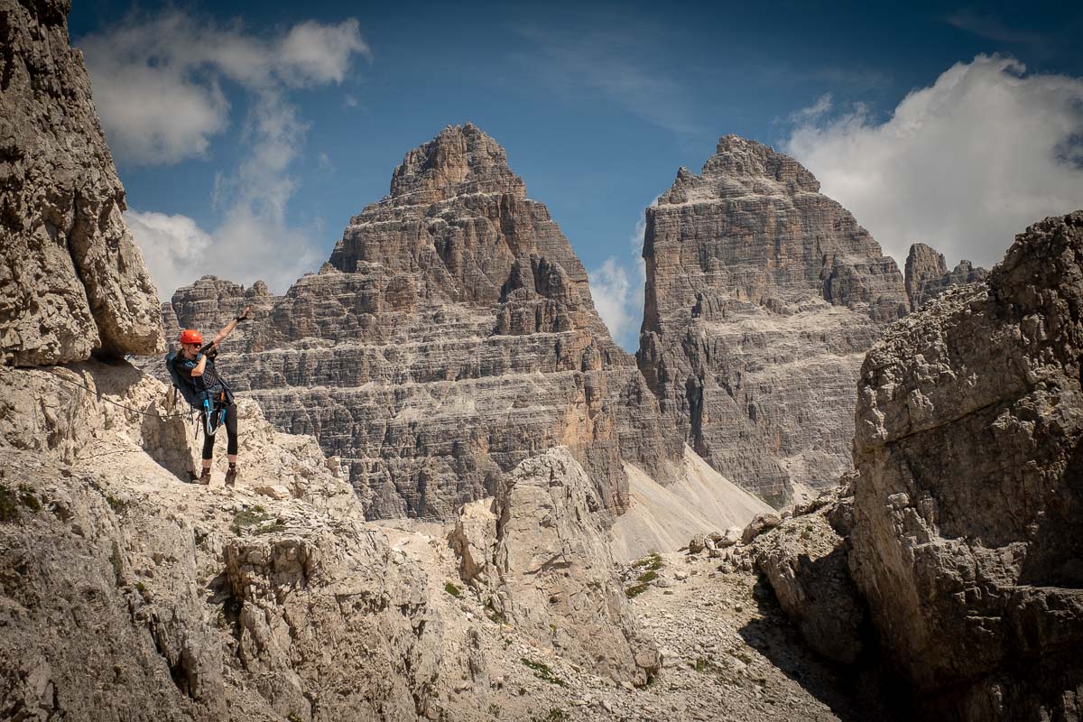 Via Ferrata Sentiero Bonacossa-5 Via Ferrata Sentiero Bonacossa 5