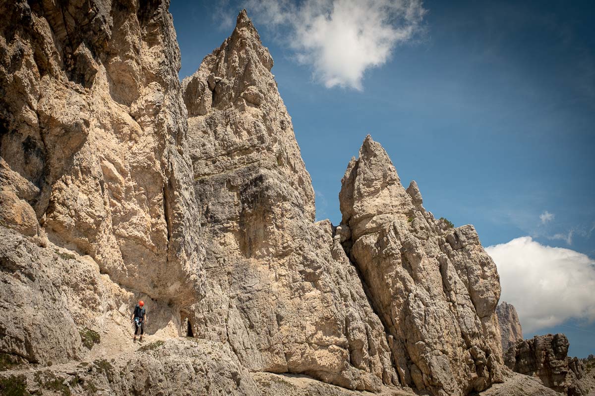 Via Ferrata Sentiero Bonacossa-8 Via Ferrata Sentiero Bonacossa 8