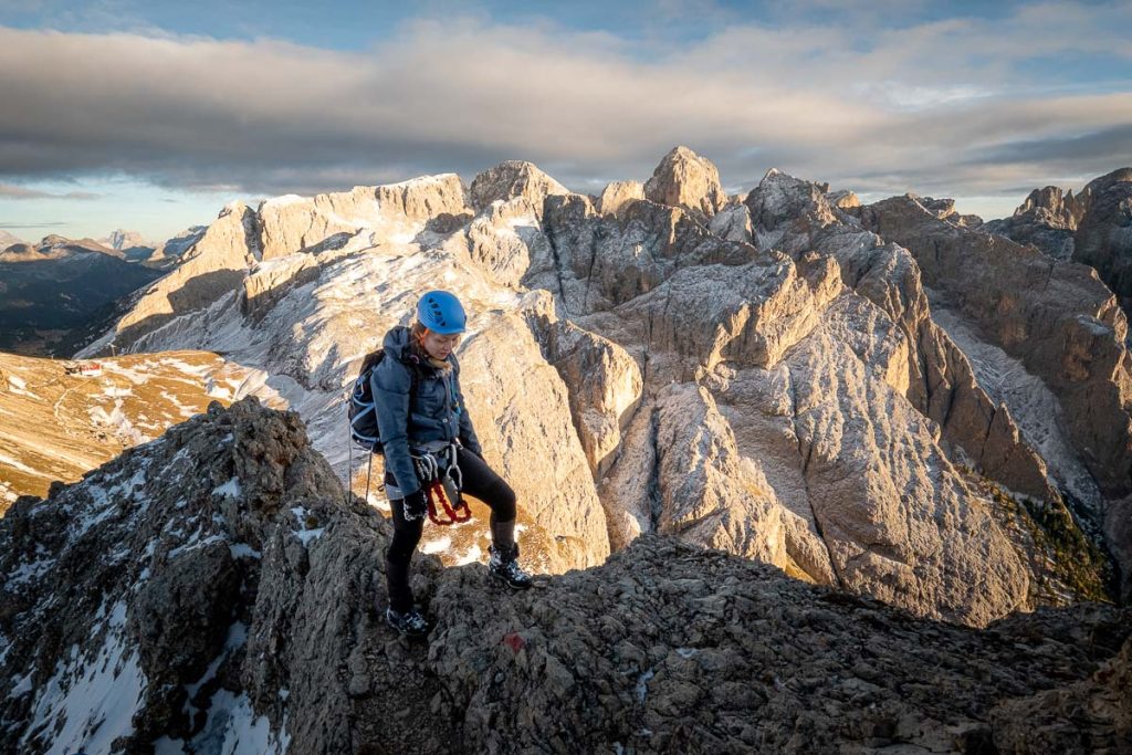 Guide To Fassa Valley & Rosengarten Nature Park: Best Hikes, Via Ferratas & Photography Spots 12 Via Ferrata Sentiero Massimiliano 1