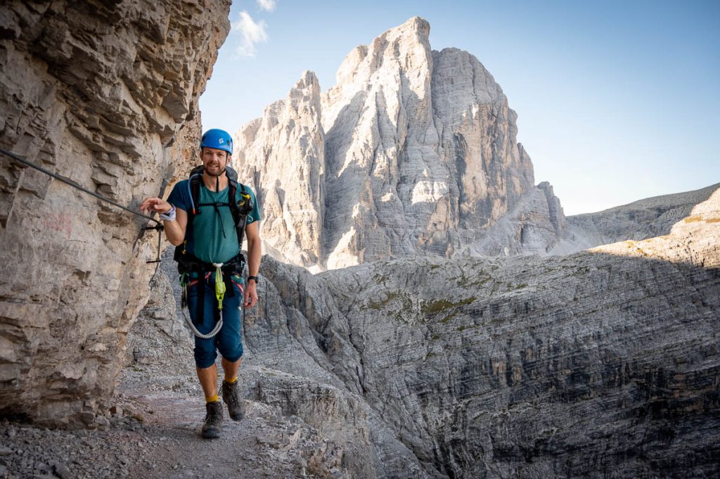 Via ferrata Strada Degli Alpini - One of the best via ferratas in Val Pusteria