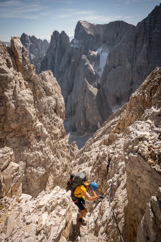 Via ferrata Zandonella 4